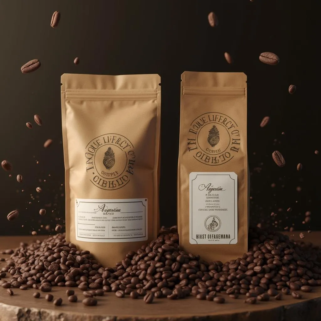 Diseño de identidad visual para café local