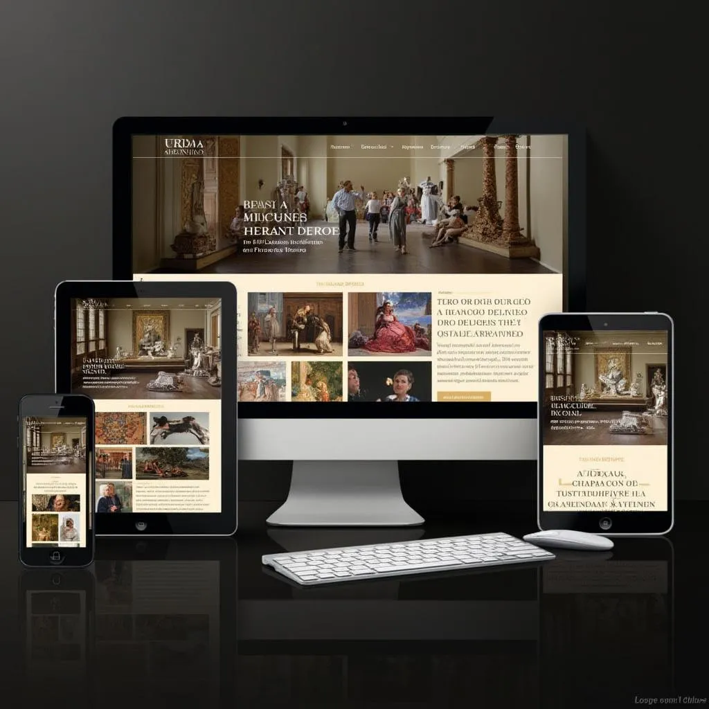 Diseño web responsive para museo argentino